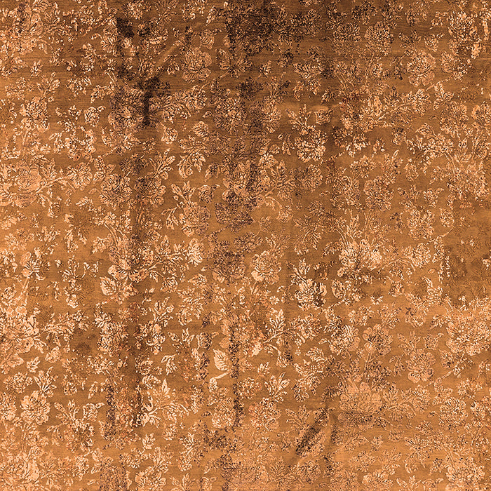 Machine Washable Oriental Orange Industrial Area Rugs, wshurb1446org