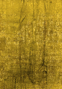 Oriental Yellow Industrial Rug, urb1446yw