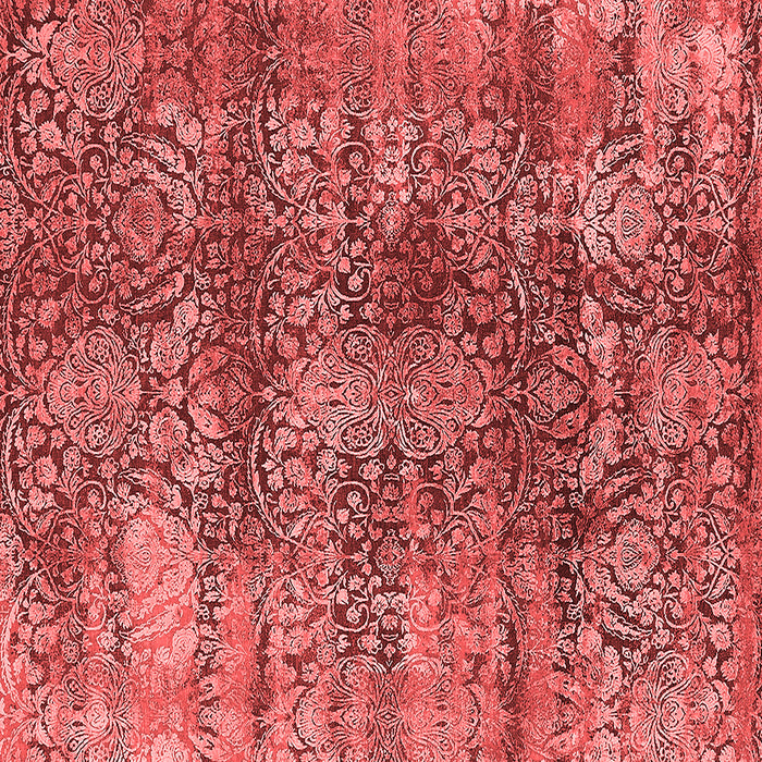 Machine Washable Oriental Red Industrial Rug, wshurb1447red