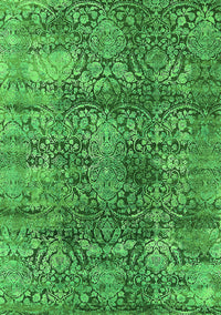 Oriental Green Industrial Rug, urb1447grn