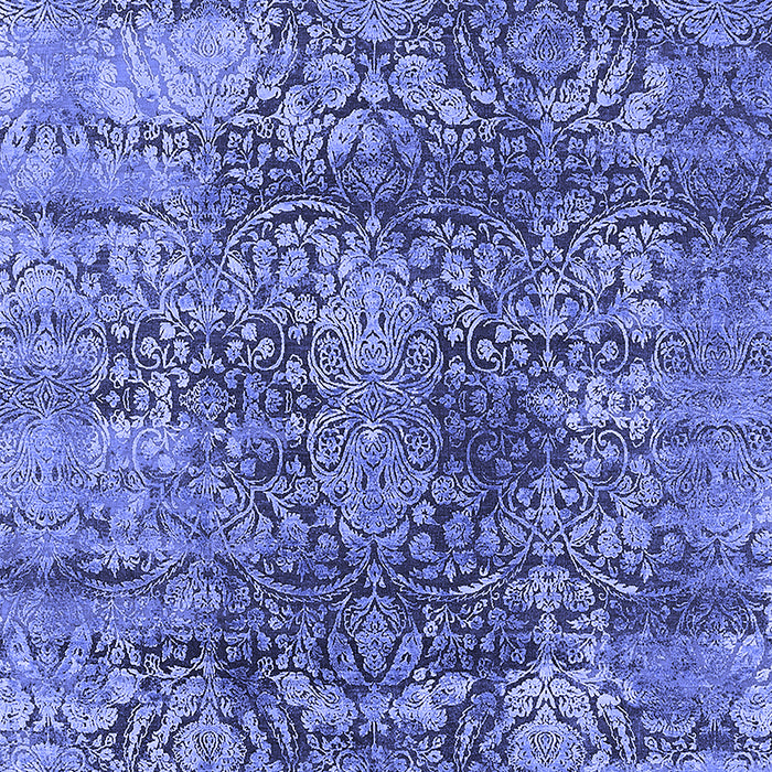 Oriental Blue Industrial Rug, urb1447blu