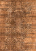 Oriental Orange Industrial Rug, urb1447org