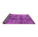 Sideview of Oriental Pink Industrial Rug, urb1447pnk