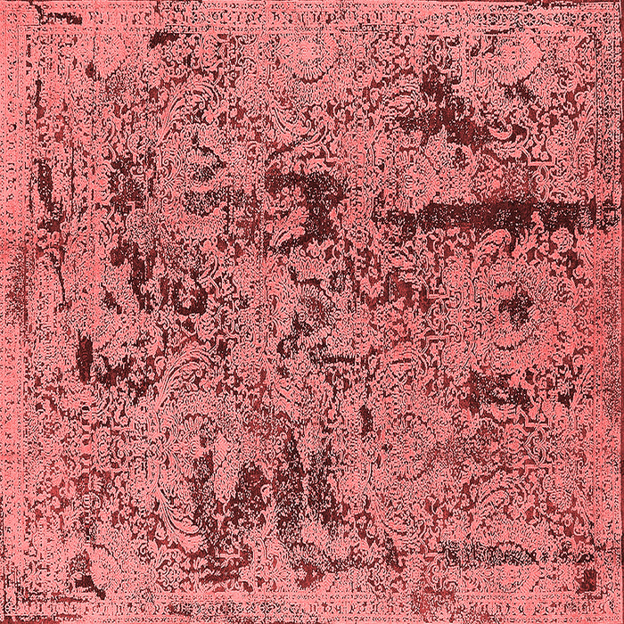 Oriental Red Industrial Rug, urb1448red