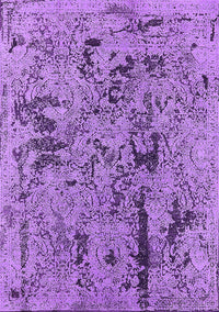 Oriental Purple Industrial Rug, urb1448pur