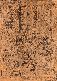 Oriental Orange Industrial Rug, urb1448org