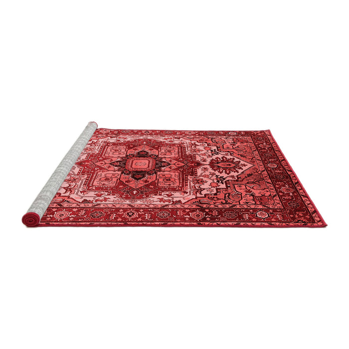 Industrial Red Washable Rugs