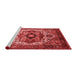 Industrial Red Washable Rugs