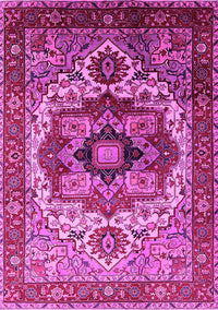 Oriental Pink Industrial Rug, urb1449pnk