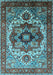 Oriental Light Blue Industrial Rug, urb1449lblu