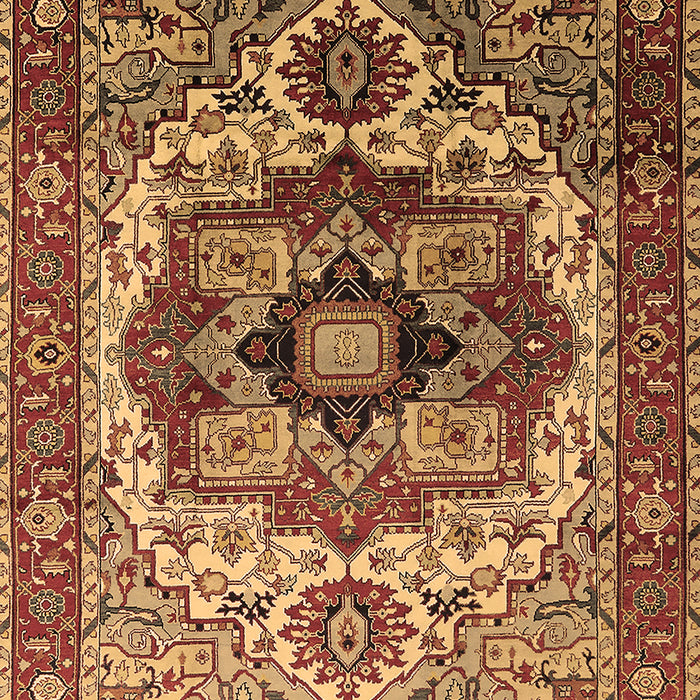 Oriental Brown Industrial Rug, urb1449brn