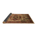 Sideview of Oriental Brown Industrial Rug, urb1449brn