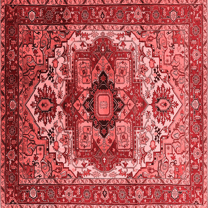 Oriental Red Industrial Rug, urb1449red
