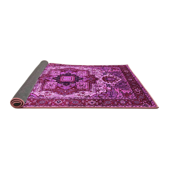 Sideview of Oriental Pink Industrial Rug, urb1450pnk