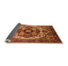 Sideview of Oriental Orange Industrial Rug, urb1450org