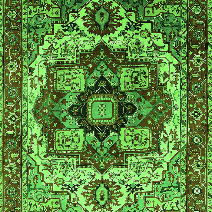 Oriental Green Industrial Rug, urb1450grn
