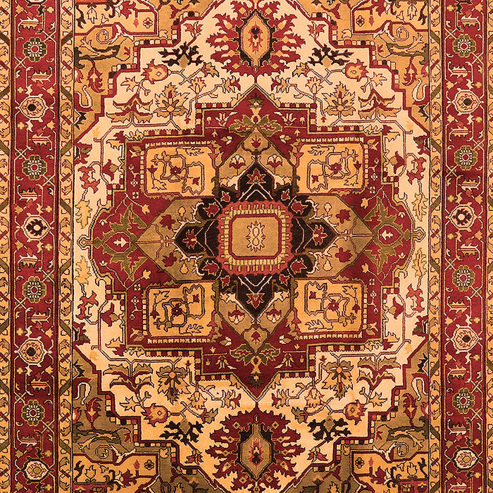 Oriental Orange Industrial Rug, urb1450org