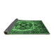 Sideview of Oriental Emerald Green Industrial Rug, urb1450emgrn