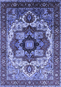 Oriental Blue Industrial Rug, urb1450blu