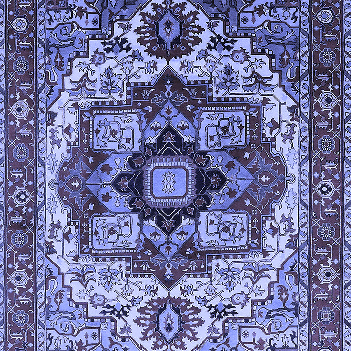 Oriental Blue Industrial Rug, urb1450blu