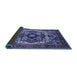 Sideview of Oriental Blue Industrial Rug, urb1450blu