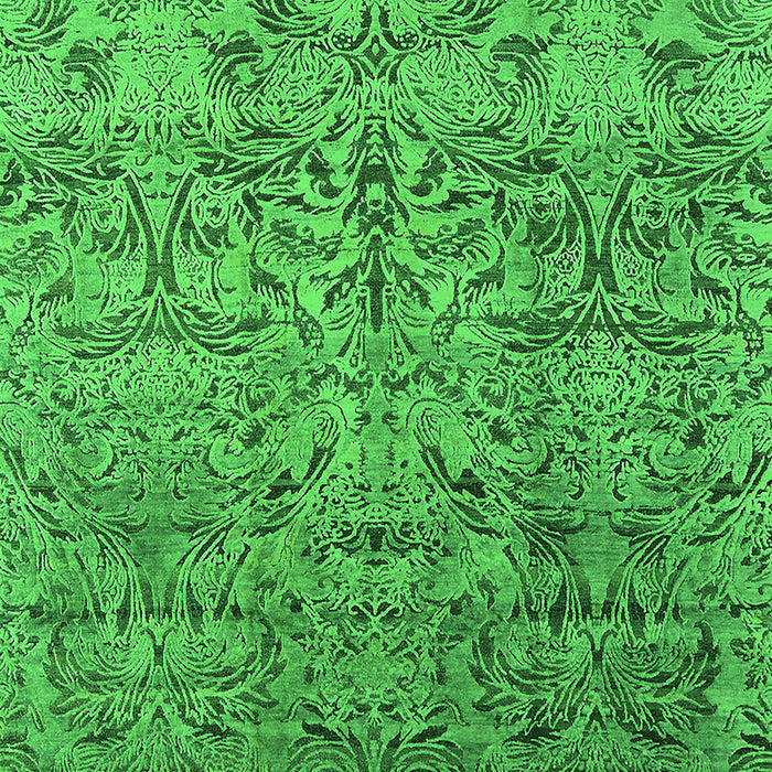 Oriental Green Industrial Rug, urb1452grn