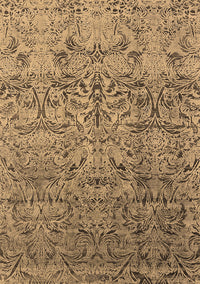 Oriental Brown Industrial Rug, urb1452brn