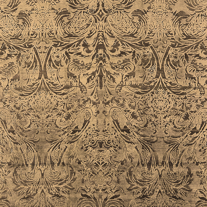 Oriental Brown Industrial Rug, urb1452brn