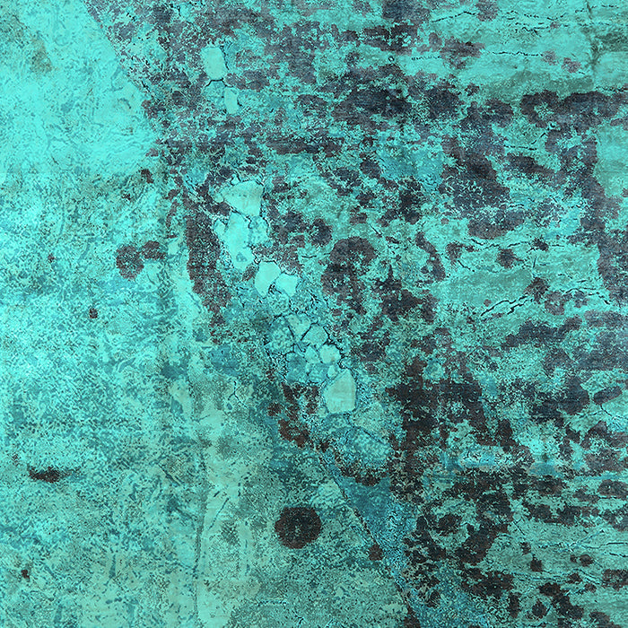 Oriental Turquoise Industrial Rug, urb1453turq