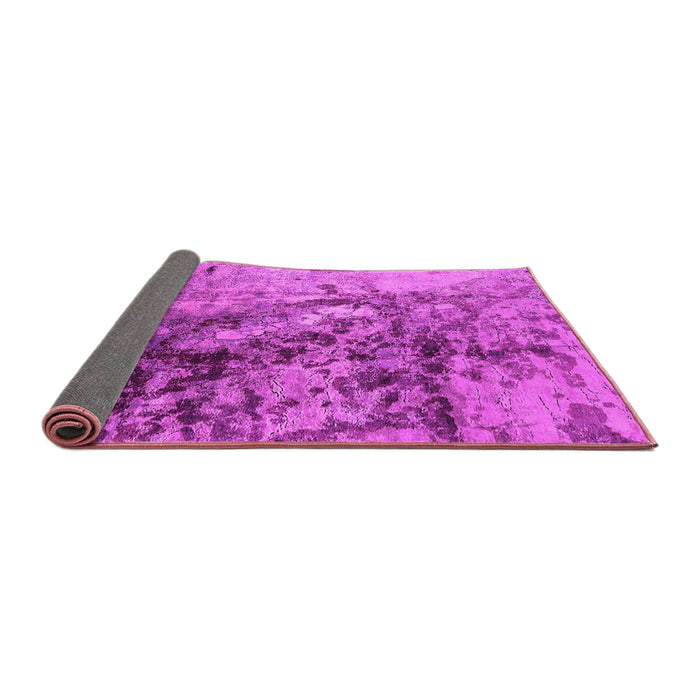 Sideview of Oriental Pink Industrial Rug, urb1453pnk