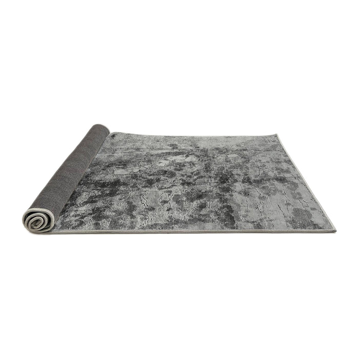 Sideview of Oriental Gray Industrial Rug, urb1453gry