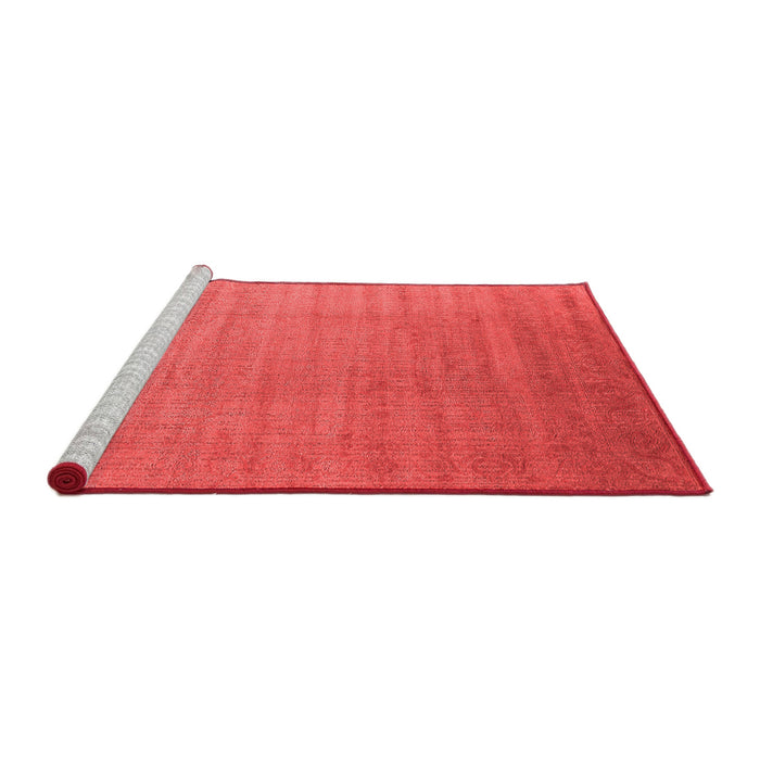 Industrial Red Washable Rugs