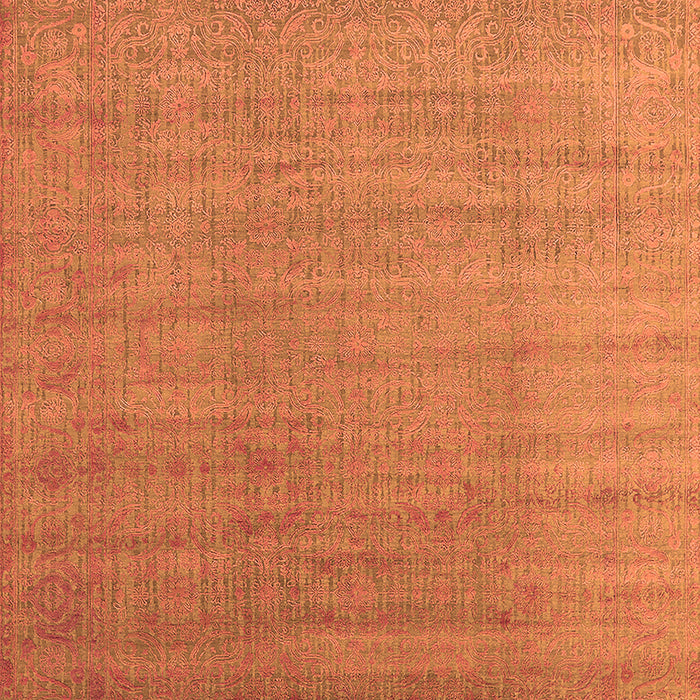 Oriental Orange Industrial Rug, urb1454org