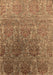 Oriental Brown Industrial Rug, urb1455brn