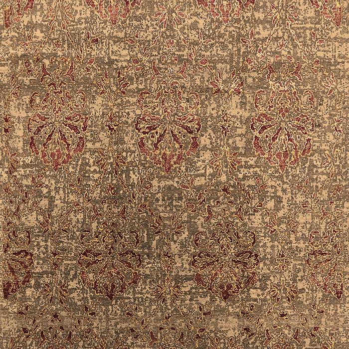 Oriental Brown Industrial Rug, urb1455brn