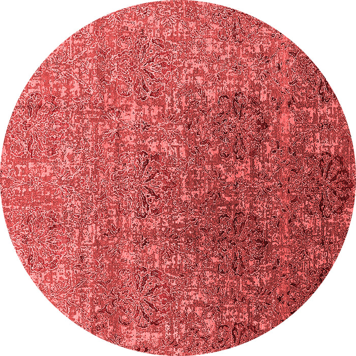 Machine Washable Oriental Red Industrial Rug, wshurb1455red