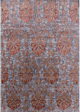 Machine Washable Industrial Modern Velvet Maroon Purple Rug, wshurb1455