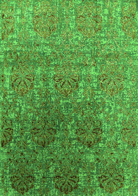 Oriental Green Industrial Rug, urb1455grn