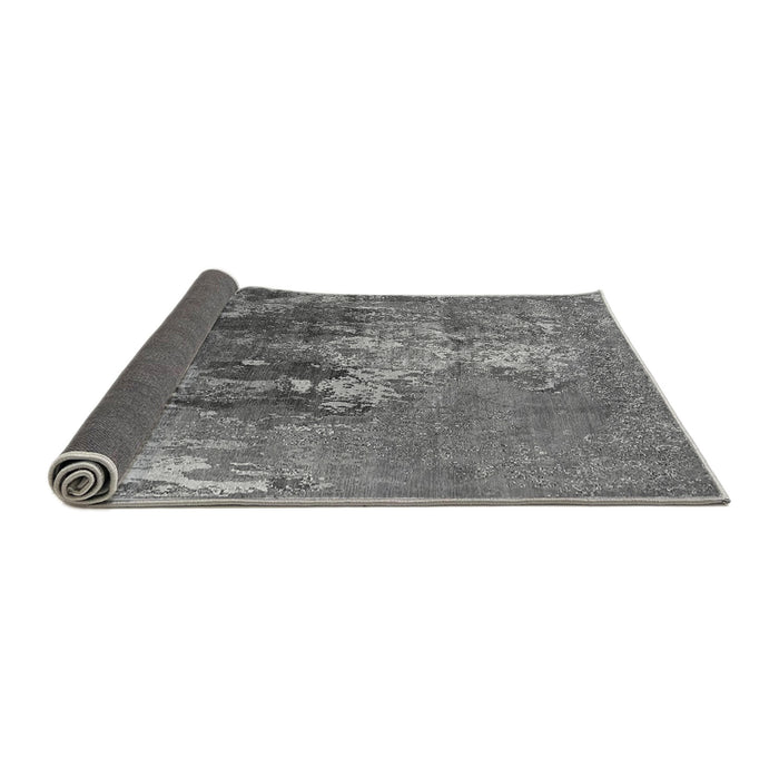 Sideview of Oriental Gray Industrial Rug, urb1456gry
