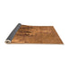 Sideview of Oriental Orange Industrial Rug, urb1456org