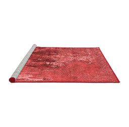 Industrial Red Washable Rugs