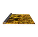 Sideview of Oriental Yellow Industrial Rug, urb1457yw