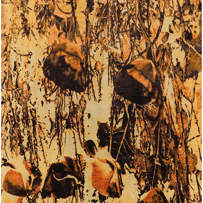 Mid-Century Modern Red Oriental Rug, urb1457