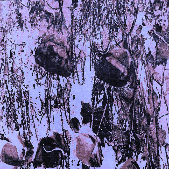 Oriental Blue Industrial Rug, urb1457blu