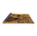 Sideview of Oriental Brown Industrial Rug, urb1457brn