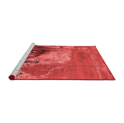 Industrial Red Washable Rugs