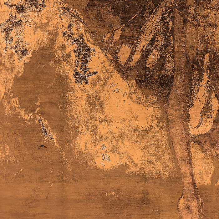 Oriental Orange Industrial Rug, urb1458org