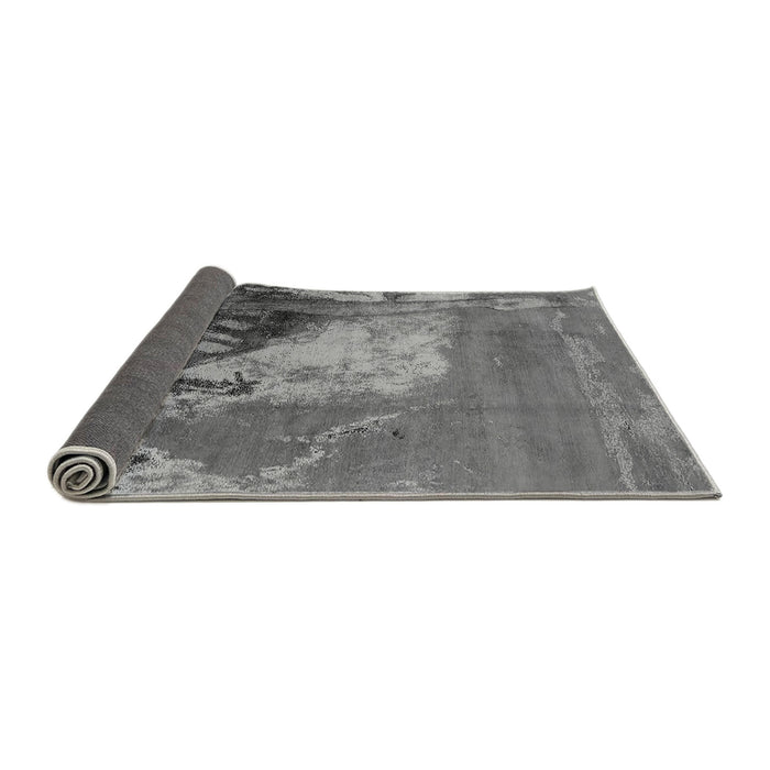 Sideview of Oriental Gray Industrial Rug, urb1458gry