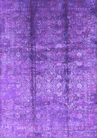 Oriental Purple Industrial Rug, urb1459pur