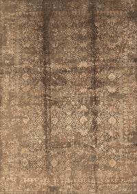 Oriental Brown Industrial Rug, urb1459brn